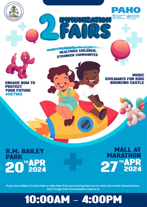 Vaccination Week in the Americas 2024 in The Bahamas and Turks and