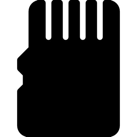 micro sd  icons fill icon
