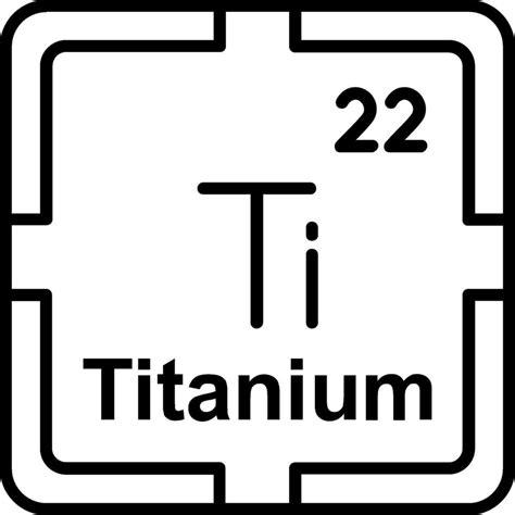 titanium  icon  vector art  vecteezy