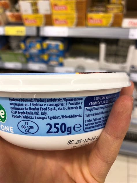 Podrobné informace o potravině Mascarpone