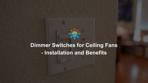 Use Light Dimmer For Ceiling Fan | Shelly Lighting