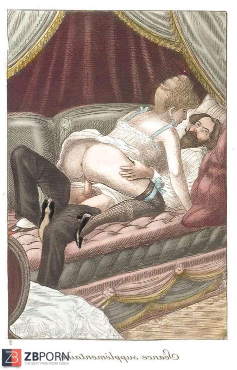 Them Drawn Porn Art Nineteen French Postcards ZB Porn