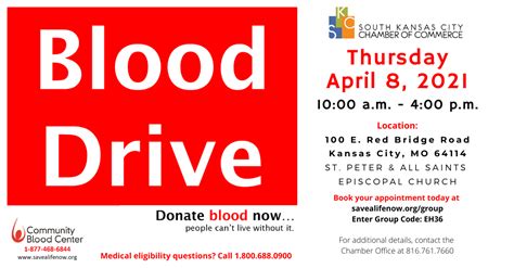 Blood Drive - South KC Chamber