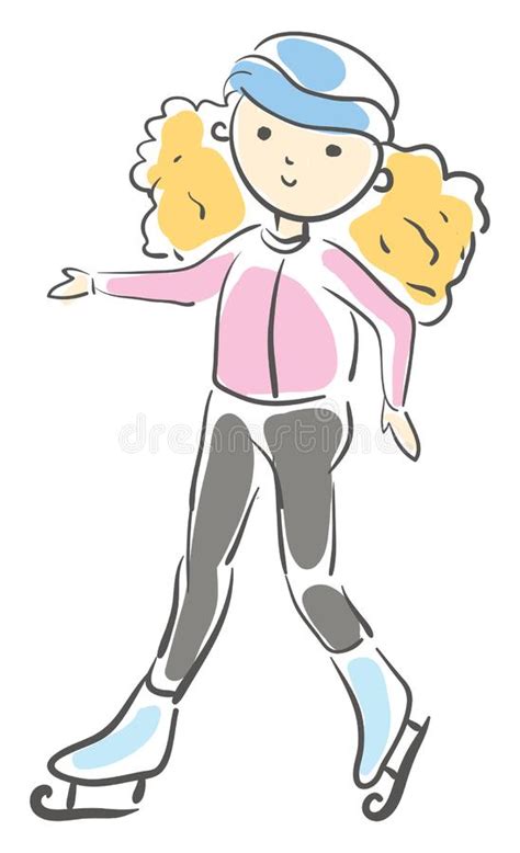 Blonde De Dessin Fille Stock Illustrations Vecteurs Clipart Stock Illustrations