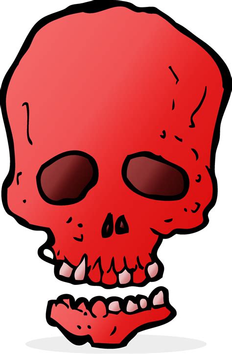 doodle character cartoon skull  vector art  vecteezy