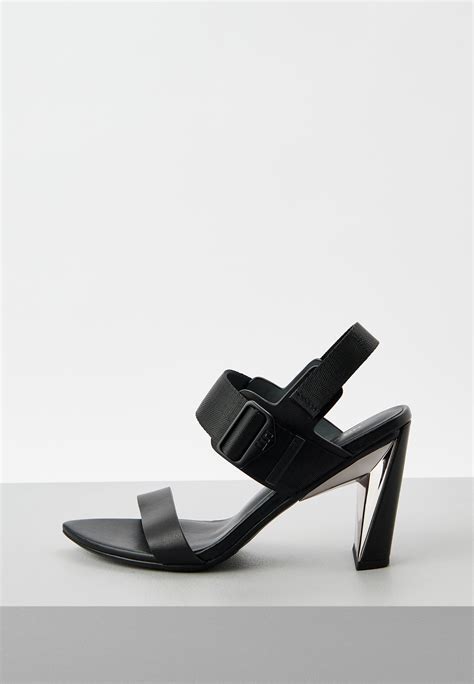 Босоножки United Nude цвет черный RTLAED купить в интернет магазине Lamoda