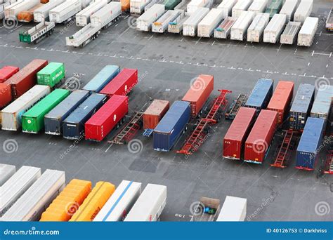 Shipping Containers In Tokyo Bay Editorial Stock Photo Image Of Japan