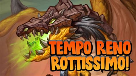 RENO USATO TEMPO PROMO DRAKE DORATO CARRIA IL GAME Hearthstone