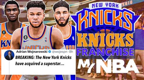 WE FINALLY GOT OUR SUPERSTAR NBA 2K23 New York Knicks MyNBA