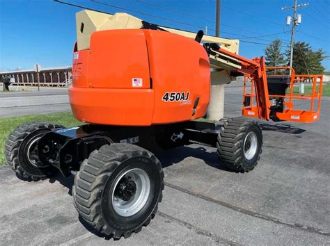 2013 Jlg 450aj Articulating Boom Lift Aerial Lift With Jib 45 Reach Diesel 4wd 3268 Hours Stock