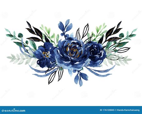 Royal Blue And White Rose Bouquet The Perfect Combination For Your