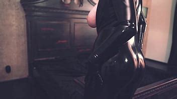 Latex MILF With Natural Big Tits And Huge Ass Arya Grander XNXX