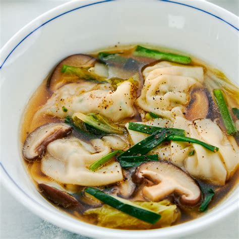 gyoza soup recipe comforting japanese dumpling soup