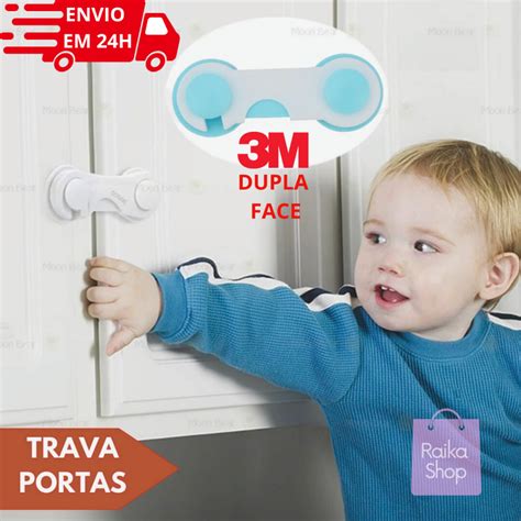 Trava Para Porta De Guarda Roupa - Travas de Segurança para Portas e Janelas e Guarda Roupa Porta de ...