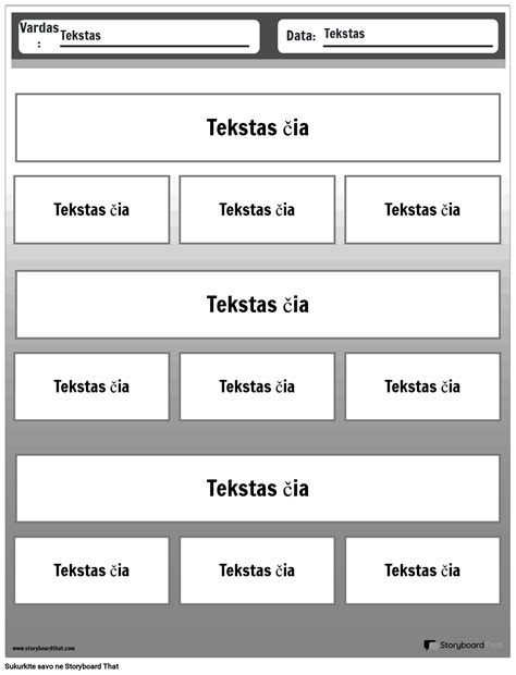 TW Portretas BW 1 Storyboard By Lt Examples