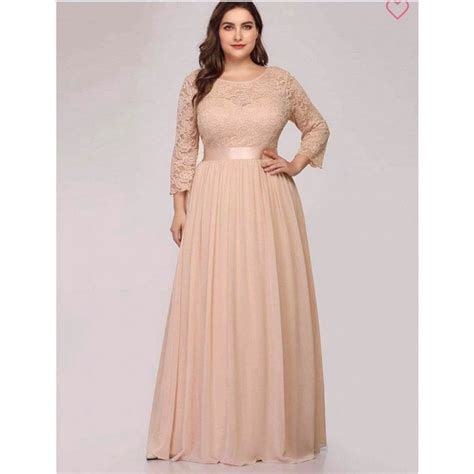 Ever Pretty Formal Plus Size Evening Dresses Elegant Long Gown Sleeve ...