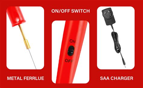 TOPEX In Hot Wire Foam Cutter Hot Knife Engraving Kit Styrofoam Polystyrene Cutting Tool Set