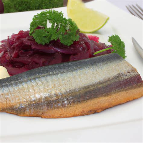 Heringsfilet Auf Schwarzbrot Mit Rote Bete Salat Fetti De