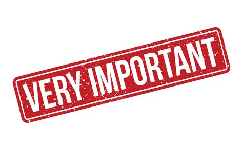 important rubber stamp red  important rubber grunge stamp