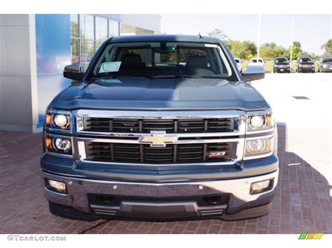 Blue Granite Metallic Chevrolet Silverado Ltz Z Crew Cab