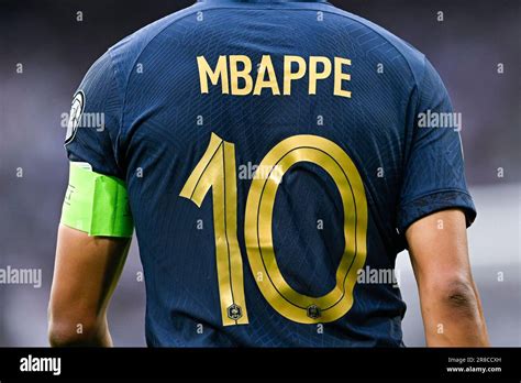 Paris France 19th June 2023 Jersey Of Kylian Mbappe 10 During The