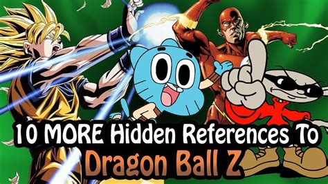 10 More References To Dragon Ball Z Hidden In Other Works Youtube