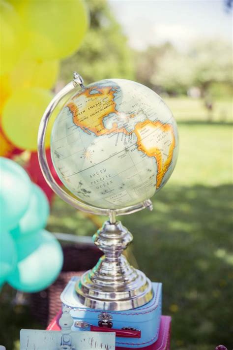 Kara S Party Ideas Hot Air Balloon Up Up Away St Birthday Party Kara S Party Ideas