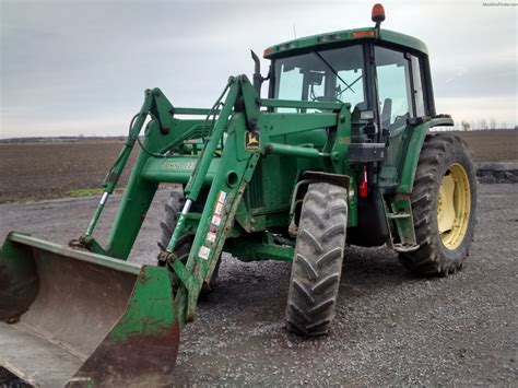 1999 John Deere 6410 With 640sl Tractors Utility 40 100hp John