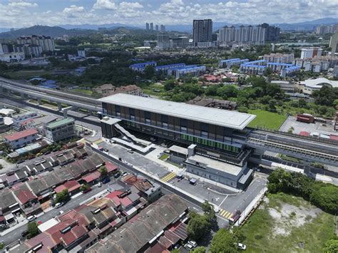 Serdang Jaya Mrt Station Near Serdang Fire And Rescue Station