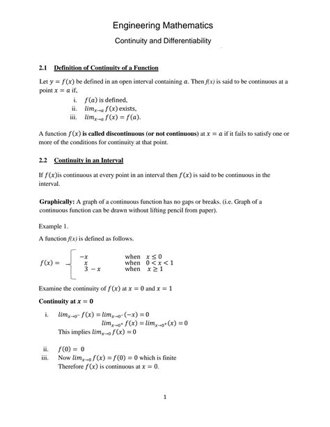 Solution Calculus Continuity And Differentiability Rules For Differentiation Intermediate