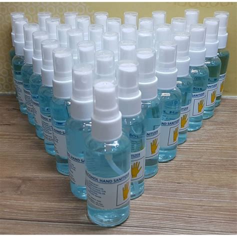 Hand Sanitizer Isopropyl Alcohol Spray Type Rinse Free Ready Stock