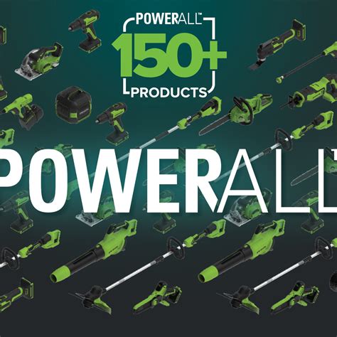 discover  power  versatility  greenworks tools  platform
