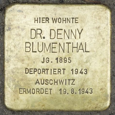 Stolpersteine In Berlin Orte And Biografien Der Stolpersteine In Berlin