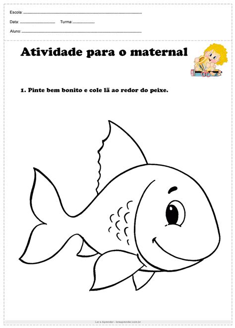 Atividades De Artes Maternal - 5