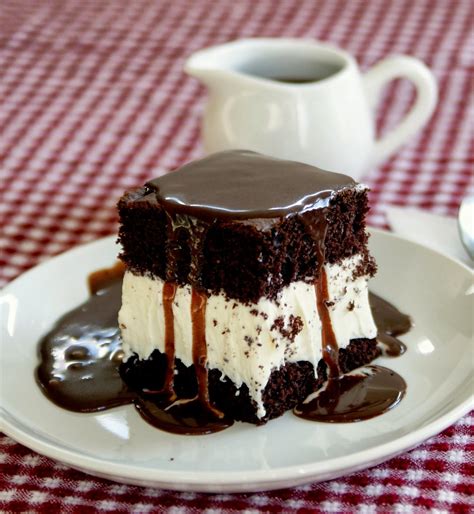 Alice And The Mock Turtle Hot Fudge Ice Cream Cake Hot Fudge Cake