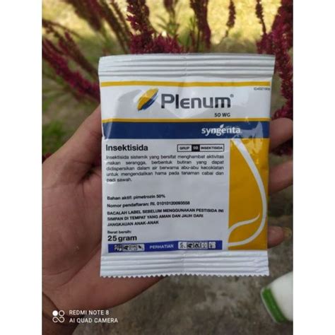 Insektisida Plenum Wg Kemasan Gram Lazada Indonesia