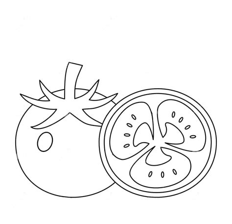 Tomates Para Imprimir - Desenhos de Tomates para imprimir e colorir - Desenhos Imprimir