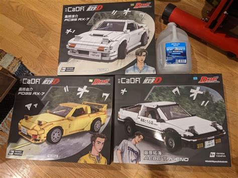 CaDA Initial D "Legos". Took a while to arrive but very happy with the ...