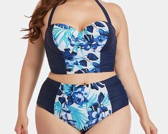 Halter Neck Bikini Etsy