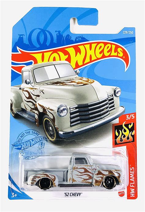 Hot Wheels Chevy Pickup HW Flames Amazon In Toys Games