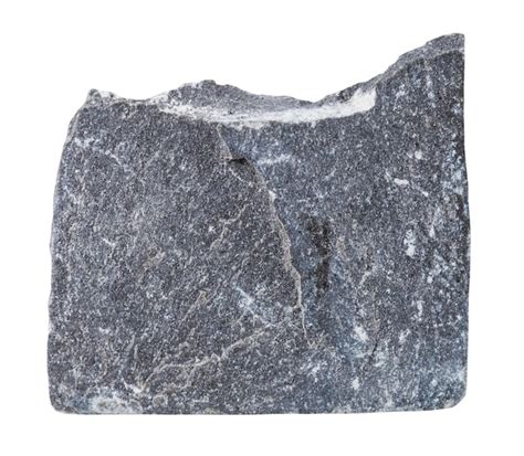 Premium Photo Specimen Of Slate Mineral Stone Isolated