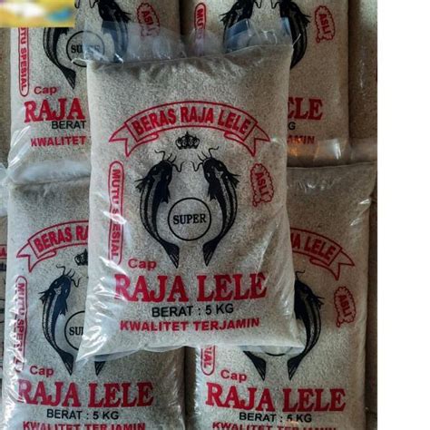 Jual SALE Beras 5kg Pulen Cap Raja Lele Pandan Wangi KD2 Shopee