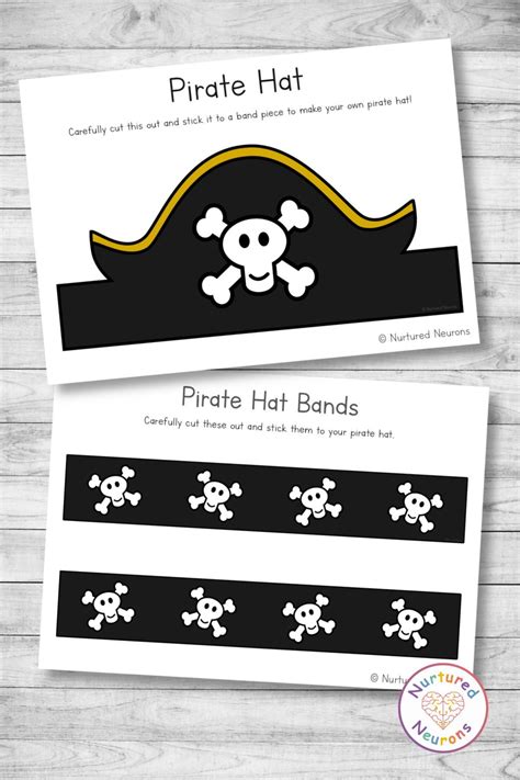 pirate hat printable 5