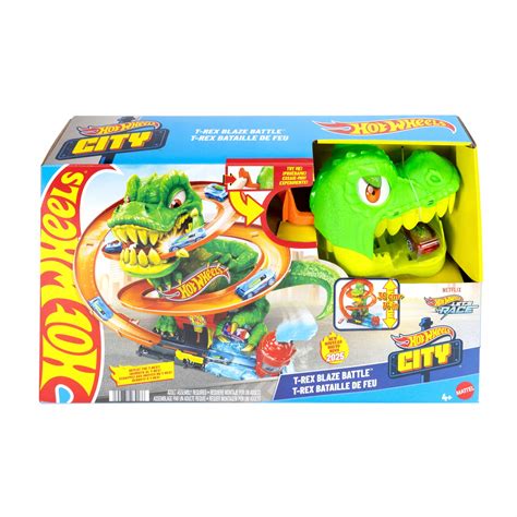 Hot Wheels Jbm City Zakr Cony Tor Remiza T Rexa