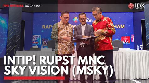 Intip Rupst Mnc Sky Vision Msky Idx Channel Youtube