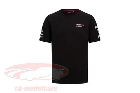 Porsche Motorsport T Shirt Team Penske 963 Collection Black