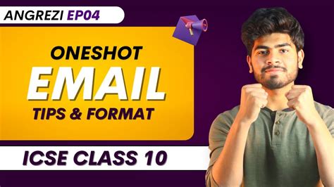 Email One Shot Format And How To Write Icse Class 10 Tips For