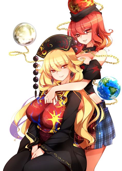 Junko And Hecatia Lapislazuli Touhou Drawn By Raptor7 Danbooru