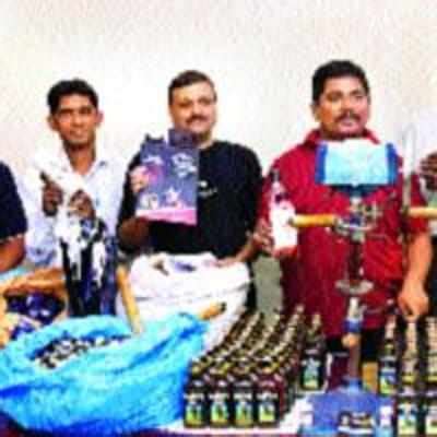 Panvel Excise Team Seizes Duplicate Liquor Worth 98k