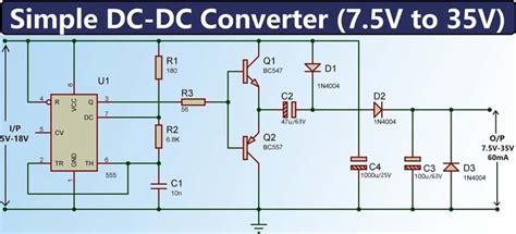 Simple Dc Dc Converter Circuit Diagram